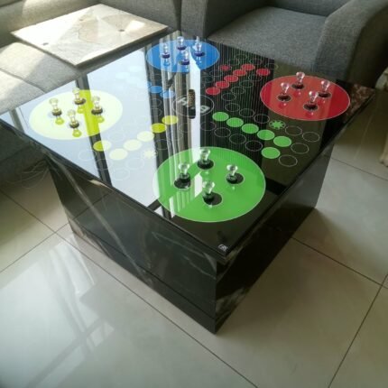LUXURY CARBON FIBER LUDO COFFEE TABLE